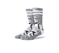 Stance Storm Trooper Crew Chaussettes Star Wars Gris/blanc à rayures Veau, blanc, M