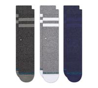 Stance The Joven 3 Pack Fashion Socks Large Grey