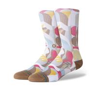 Stance Tropiclay Crew Chaussettes Miel Motif Multi Calf