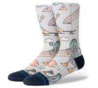 Stance Unisexe Feeling Pickled Crew Cream Medium, crème, Medium