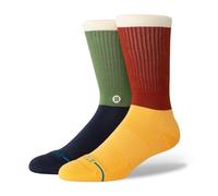 Stance Unisexe Messed Up Crew Multi Medium, multicolore, Medium