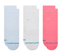 Stance - Women's Icon Quarter 3 Pack - Chaussettes multifonctions - Unisex S | EU 35-37 - periwinkle