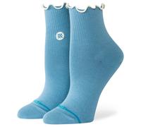 Stance - Women's Pop Ruffle Icon Quarter - Chaussettes multifonctions - EU 38-42 - blue