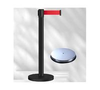Stanchions de ceinture rétractables, barrière de 3 m pour contrôle de foule et lignes de file d'attente, idéal pour les événements et la sécurité publique