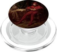 Stancyk Sad Court Jester Polish Assis Red Fool Fine Art PopSockets PopGrip pour MagSafe