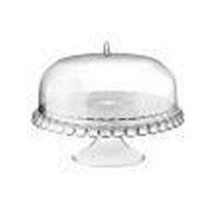 Stand A Gateau Avec Cloche Tiffany Transparent - Guzzini