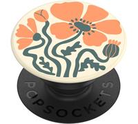 Stand And Grip For Smartphone And Tablet With Interchangeable Top - Fall Fleur