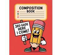 Stand Back 3Rd Grade Yellow Pencil Composition Book: 120 Pages Notebook, with Cartoon Cover Design, perfect for Drawing, Creative Writing, Journaling, ... Cartoon Cover Design, perfect for Drawing,
