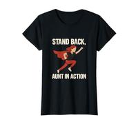 Stand Back Aunt in Action Comic Family Reunion, nouveauté T-Shirt