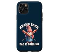 Stand Back Dad is Grilling Funny Saying for Men Grill GNOME Coque pour iPhone 11 Pro