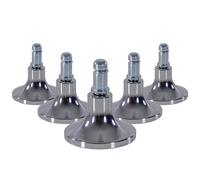 STAND C | 11 mm | Moquette - Roulettes Argent