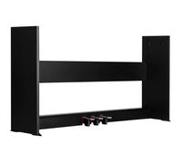 nu-X New Effects Support en bois pour pianos numériques NPK-10/NPK-20 – 3 pédales, noir