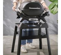 Weber Grill Support compact pour barbecue Q - étagère, montage sans outils, léger - Noir (3400855)