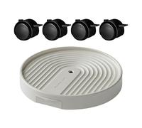 Stand de avec roues - Caddy roulant, base de rouleaux robuste | Meubles Transport des coulisses pour extérieur intérieur, grand support en pot, Patio Garden Flower Pot Home, porche, Balcon Util