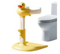 Stand de baby shower, 18,5-22,83 pouces, support debout pour l'heure du bain pour les tout-petits, cadre de hauteur réglable avec conception de sécurité antidérapante, aide à laver pratique pendant 6-