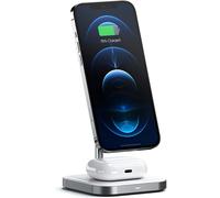 Stand De Charge Sans Fil 2 En 1 iPhone Airpods Satechi