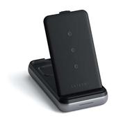 Stand de Charge Sans Fil pour Smartphones et AirPods DUO Wireless Qi 2A 10W Noir
