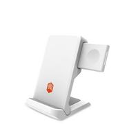 Stand de Charge Sans fil Qi ChargeTree Go Pliable et Portable Blanc