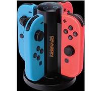 Stand de chargement 4 en 1 pour Nintendo Switch Dragon War Noir G