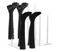 Stand de démarrage - support de coffre, étagère à chaussures de 39 cm - Espace d'organisateur de botte en acrylique transparent - Économie pour bottes hautes baskets, idéal pour couloir à chambre