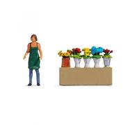 16502 H0 Tiny-Scenes Présentoir à fleurs