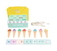 Stand de Glaces pour, Jouets Alimentaires, Jeu de Rôle, Jeu de Rôle, Glace sur Bâtonnet, Jeux pour, Filles et Garçons à Partir de 3 Ans