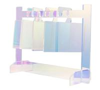 Stand de la carte d'affichage des ongles, False Nail Display Board, Affichage de l'ongle acrylique Board polonais, Échantillon de couleurs de ongle portable Stand pour les manucureurs, usage domestiqu