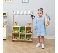 Stand de marché, Teamson Kids, vert/67 X 30 X 100