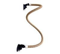 Stand de Perche de Perroquet, Support d'oiseau,Perchoir réglable 100 cm avec Ventouse | Jouets d'entraînement Portables | Accessoires Cages pour Petits Oiseaux, Grimper, Jouer, se percher, Amusement