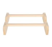 Stand de Perchoir de Poulet en Bois Pur Sûr, Barre de Perchoir Stable pour Grand Oiseau, Jouet d'escalade Facile à Installer, Excellent Ajout à Toute Coopérative ou Stylo