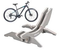 Stand De Rack De Stationnement Au Sol À Vélo - Stand De Vélo De Monture Au Sol Robuste | Plancher De Garage En Bois. Porte-rangement De Stationnement En Bois Adapté Au Garage Intérieur Et À L'organisa