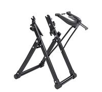 Stand de réparation de Roue de vélo, Réparation d'entretien de vélo, Pieds d'atelier, Pied d'atelier VTT, mécanicien Roue de Bicyclette, Compatible pneus 16-29 Pouces