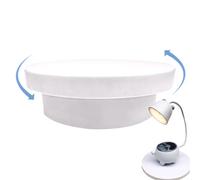 Stand De Rotation - Tournante Silencieuse Automatique, Affichage De Rotation Motorisée, Support De Bijoux en Service Lourd | Base Rotative À 360 °, Spinner Photo D'artisanat, Plate-Forme De VIT