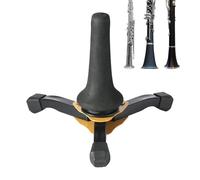 Stand De Saxophone Pliable - Support De Base De Trépied Portable, Conception Du Support Compact | Stabilisateur D'instruments À Vent Pour La Clarinette De La Clarinette Cotes Flûte En Cours De Musique