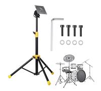 Stand de tambour - SILENT SELENT SNARE TRACHE SET TIPOD TRIPOD Gear Rack Contexation des accessoires pour entraînement de formation Audio Kids Home Studio Table Drumming Configuration