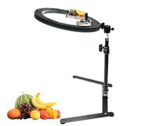 Stand de téléphone Portable réglable - Support de téléphone Mobile pour l'enregistrement vidéo | Streaming Filming Cooking Meeting Desk Buretop Table Top Table Tablet Broadcasting Équipement Stable