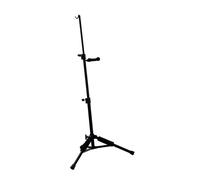 Stand de Violon en Acier Stable Trépied Réglable Rembourrage avec Support d'arc