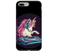 Stand DJ licorne drôle pour une fête légendaire Coque pour iPhone 7 Plus/8 Plus