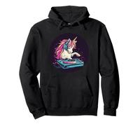 Stand DJ licorne drôle pour une fête légendaire Sweat à Capuche