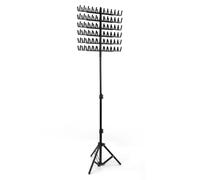 Stand D'organisateur De Tresse D'élite - Support De Diviseur De Cheveux Réglable, Outil D'affichage 144 PEG | Rack De Cheveux En Tressage durabll Avec Conception De Cheville Sécurisée, Station D'appro