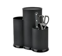 Stand d'organisateur d'ustensiles - Rack ustensiles multi-compartiments, Caddy moderne en acier inoxydable | Fournit un comptoir bien rangé, des mélanges avec le style de la cuisine, empêche l'encombr