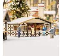 Noch Stand du marché de Noël 14392 – Échelle H0 1:87 – Maison en bois