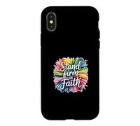 Stand Firm in Faith Coque pour iPhone X/XS