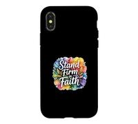 Stand Firm in Faith Coque pour iPhone X/XS