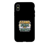 Stand Firm in Faith Coque pour iPhone X/XS