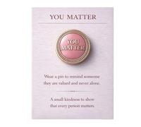 Stand for Compassion - Épingles « Be Good » et « Ice Out » - Épingles en métal pour vestes, chapeaux, sacs à dos - Soutient la gentillesse et la santé mentale positive, cadeau inspirant pour les amis