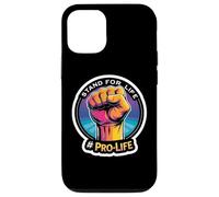 Stand for Life Pro-Life Poing surélevé pour bébé à naître Coque pour iPhone 12/12 Pro