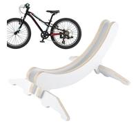 Stand Garage - Wooden Bicycle Parking Rack, Living Room Stand | Space Saving Rack, Bikes Parking Solution, Organizing and Showcasing Bicycles Holder for Garage Outdoor
