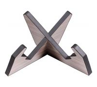 Stand Guitare X Bois Gris