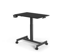 Table assis-debout Stand K avec porte-boissons 72,5x48 cm Noir